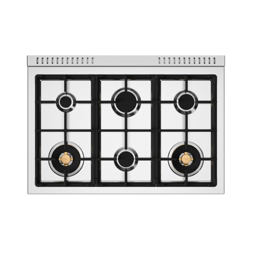 Estufa Professional Series 36", Acero, Bertazzoni 