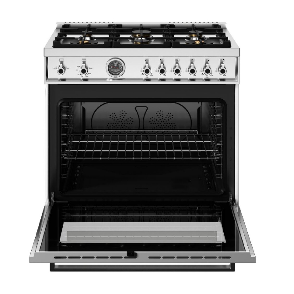 Estufa Professional Series 36", Blanco, Bertazzoni 