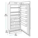 Congelador de Columna Bisagra Izquierda 36", Sub-Zero 