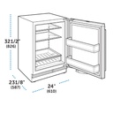 Todo Refrigerador Altura ADA 24",Sub-Zero 