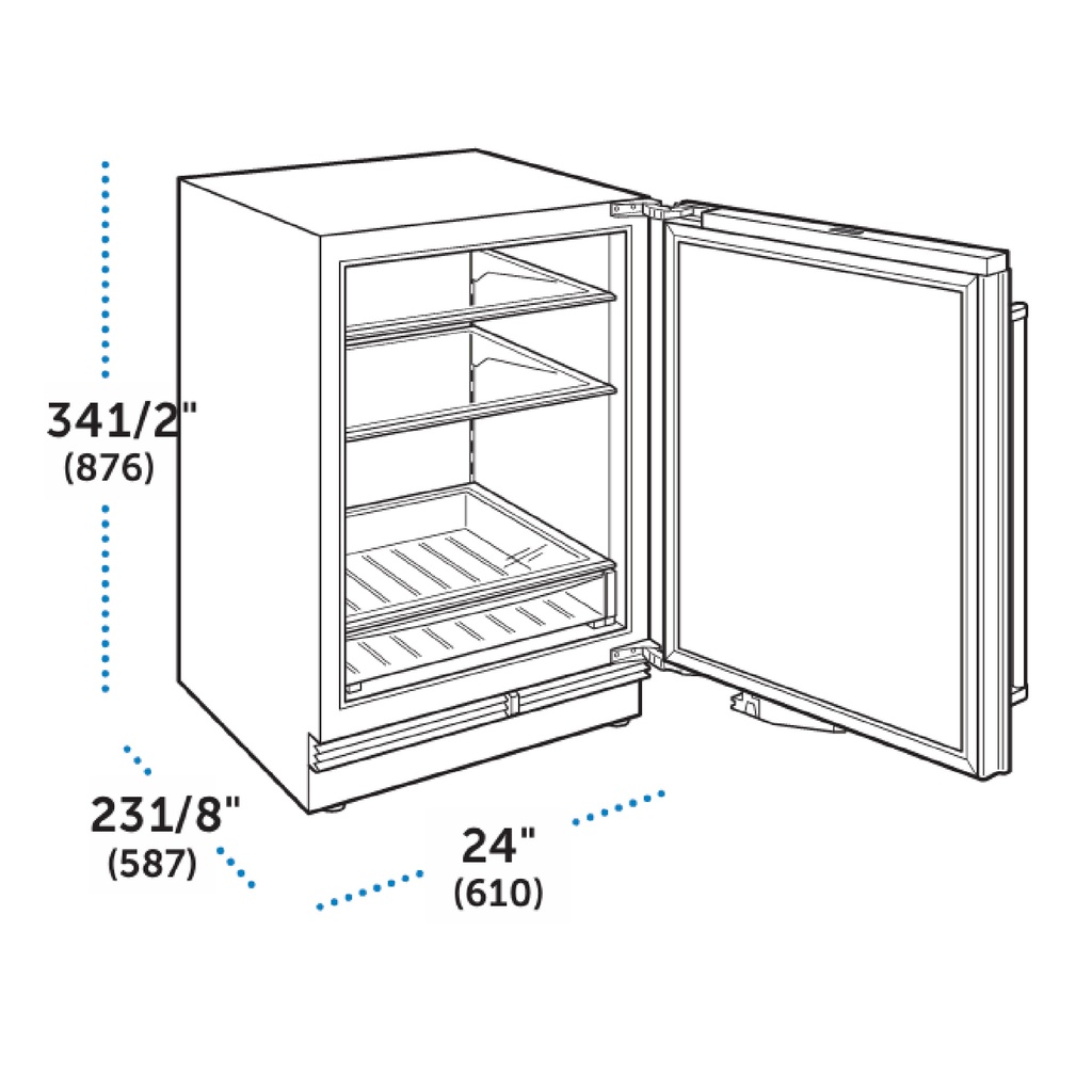 Refrigerador para Exteriores 24", Sub-Zero 