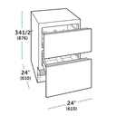 Refrigeración de Cajón para Exteriores 24", Sub-Zero 