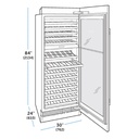 Conservador de vino Puerta de Vidrio de Alta Altitud 30", Sub-Zero 