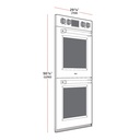 Horno Doble, Profesional Serie M 30", Wolf 