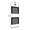 Horno Doble, Contemporáneo Serie M 30”, Wolf 