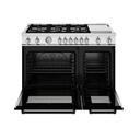 Estufa 48" Master Series, Negro, Bertazzoni 