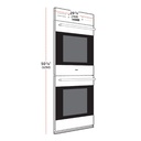Horno Doble Transicional Serie E 30", Wolf 