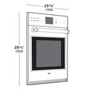 Horno Simple, Profesional Series E 30”, Wolf 