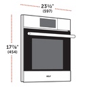 Horno de Vapor con Convección 24" (Con conexión al agua), Wolf 