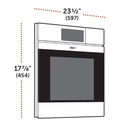 Horno de Vapor con Convección 24" (Con conexión al agua), Wolf  