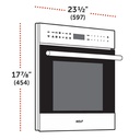 Horno de Microonas Drop-Down, 24", Wolf  