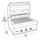 Asador de Gas para Exterior de 30", Wolf 
