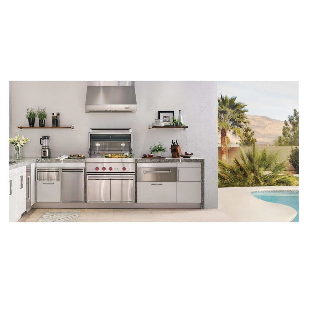 Campana de pared Pro de 36" para  exteriores, Wolf 