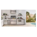 Campana de pared Pro de 36" para  exteriores, Wolf 