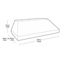 Campana Profesional para Revestir de 42", Wolf 