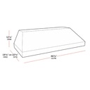  Campana Profesional para Revestir de 46", Wolf 