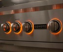 Asador Coyote 36"  Luces Led  LP