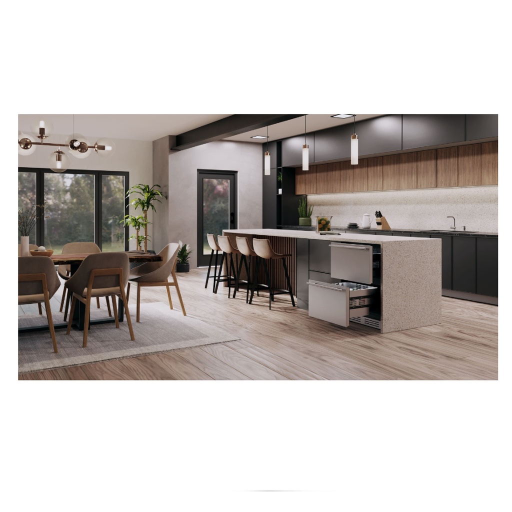 Cajones Refrigerantes de bebidas 24", Elica 