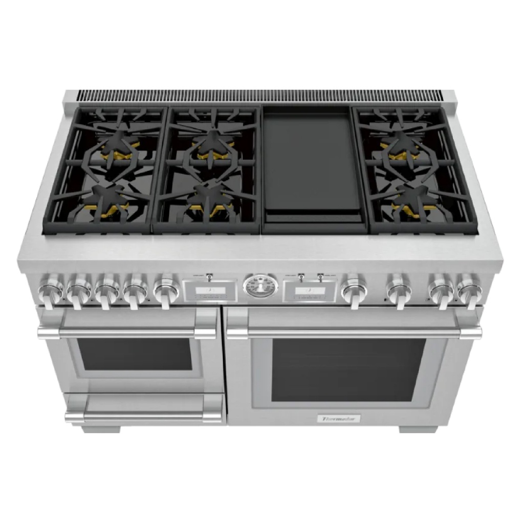 Estufa Profesional de combustible Dual 48'', Thermador 