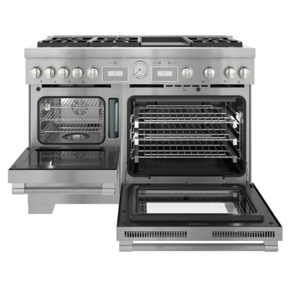 Estufa Profesional de combustible Dual 48'', Thermador 