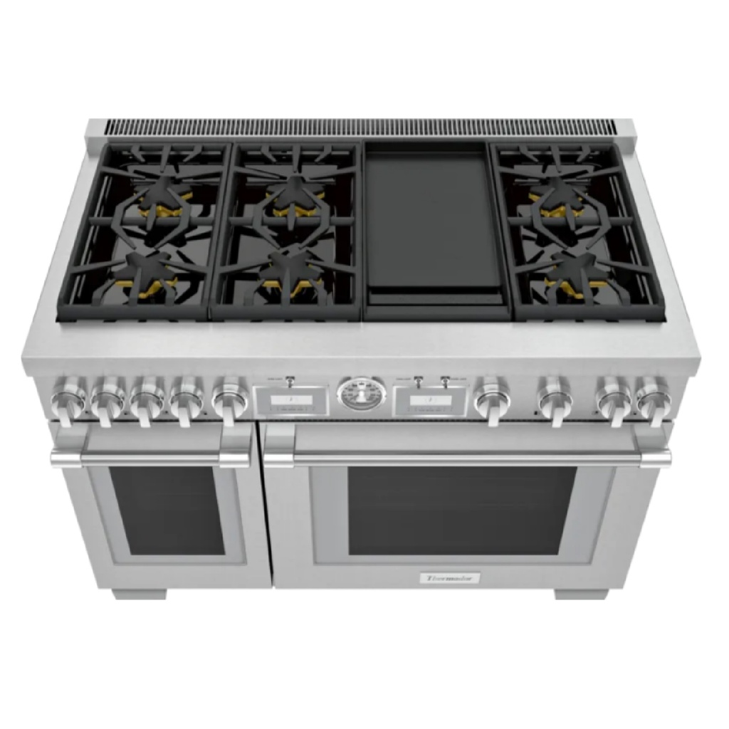 Estufa Profesional a gas 48", Thermador 