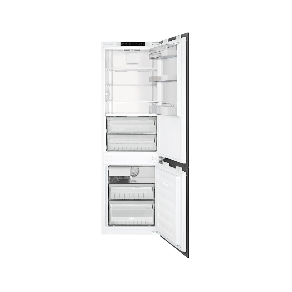 Refrigerador empotrable con congelador, Smeg