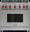  Estufas de Gas de 36", Wolf  