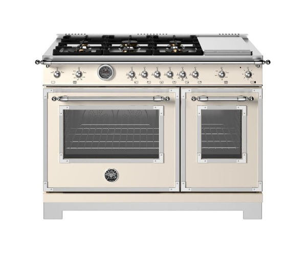 Estufa 48" Series Heritage, Crema, Bertazzoni 