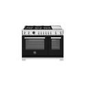 Estufa 48" Professional Series, Negro, Bertazzoni 