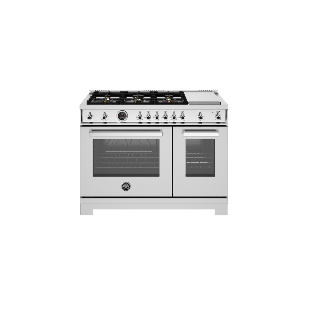 Estufa 48" Professional Series, Acero, Bertazzoni 