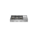 Parrilla de Gas + Griddle Profesional Series, Bertazzoni 