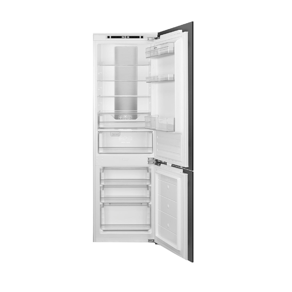  Refrigerador empotrable con congelador, Smeg