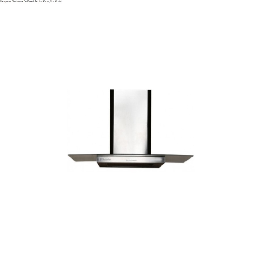 Campana Electrolux De Pared Ancho 90cm, Con Cristal