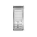 Refrigerador Puerta de Vidrio de Alta Altitud 36", Sub-Zero 