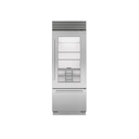Refrigerador/congelador con Puerta de Vidrio 30", Sub-Zero 