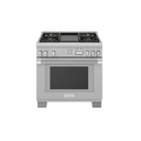 Estufa Profesional de combustible Dual 36", Thermador*