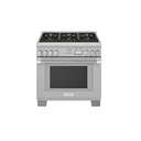 Estufa Profesional de combustible Dual 36", Thermador*