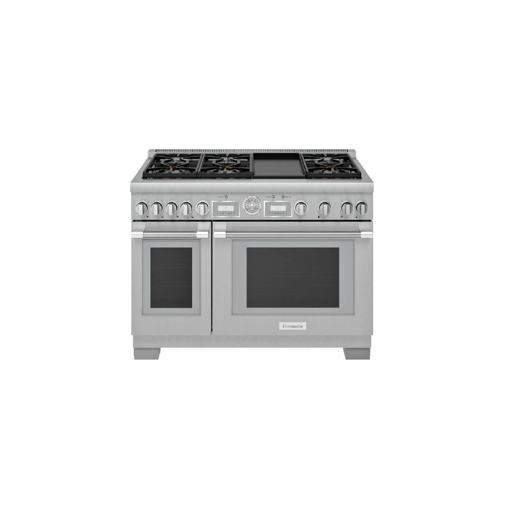 Estufa Profesional de combustible Dual 48", Thermador*