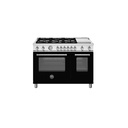 Estufa 48" Master Series, Negro, Bertazzoni 