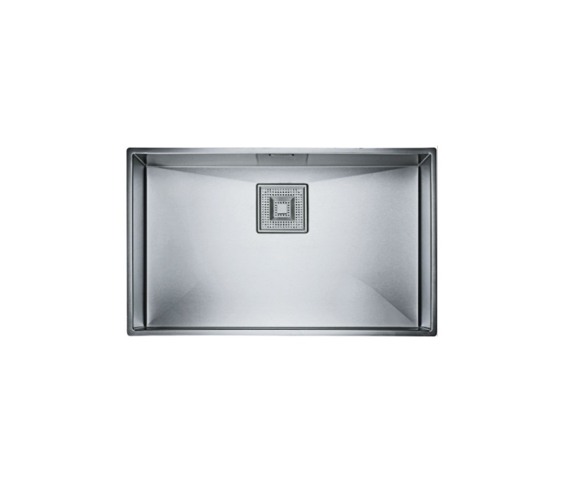 TARJA ACERO INOX. QUIRURJICO (70X42X25CM) TAPA CONTRACANASTA CUADRADA (UNICA PIEZA)