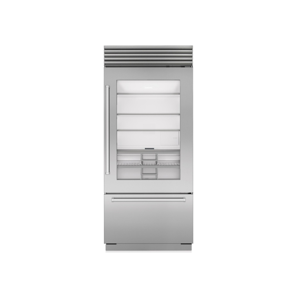 Refrigerador/Congelador con Puerta de Vidrio de Alta Altitud 36", Sub-Zero 