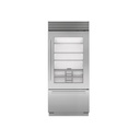 Refrigerador/Congelador con Puerta de Vidrio de Alta Altitud 36", Sub-Zero 