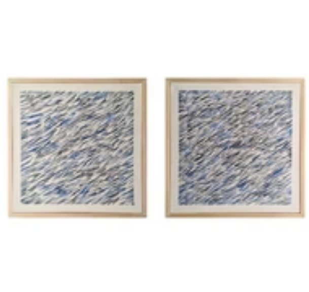 DIPTICO ANCHOAS 60X60CM 2 PZS MARCO PINO SOFI
