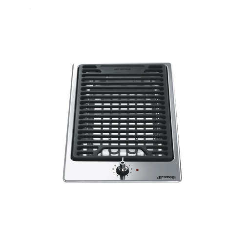 [PGF30B] Parrilla dominó, asador eléctrico, Smeg