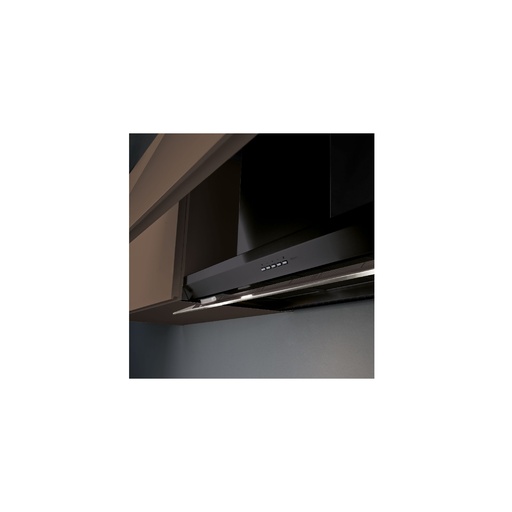 [VIRGOLA 90 NEGRO] Campana de Pared 90, Negro, Falmec  