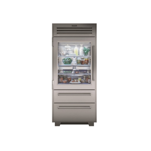 [PRO3650G/LH] Refrigerador Puerta de Vidrio PRO de 36", Sub-Zero 