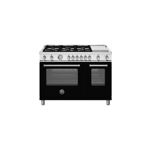 [MAS486GGASNEV] Estufa 48" Master Series, Negro, Bertazzoni 