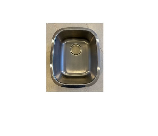 [TU1250] TARJA BAJO CUBIERTA ACERO INOX. 33X42X18F (**UNICA PIEZA)