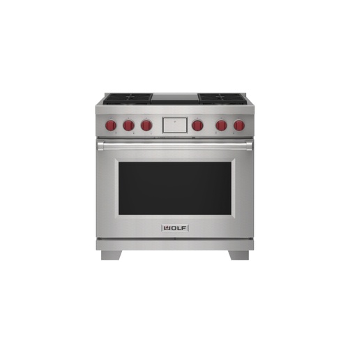 [DF36450G/S/P/LP] Estufa Dual de 36", Wolf 